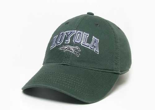 Loyola branded hat